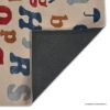 Picture of Osborne Woolen Alphabet Kids Rug for Living Room