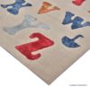 Picture of Osborne Woolen Alphabet Kids Rug for Living Room