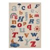 Picture of Osborne Woolen Alphabet Kids Rug for Living Room