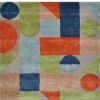 Picture of Kleinberg Hand Tufted Abstract Art Colorful Geometric Rug