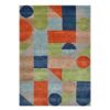 Picture of Kleinberg Hand Tufted Abstract Art Colorful Geometric Rug