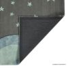 Picture of Nipigon Hand Tufted Stars & Elephant Nursery Rug