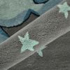 Picture of Nipigon Hand Tufted Stars & Elephant Nursery Rug