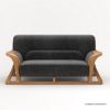 Picture of Pierre Mid Century Scandinavian 3 Piece Sofa Set for Living Room