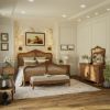 Picture of Gilbert French Provincial Rattan & Wood 4 Piece Bedroom Set