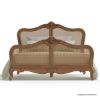 Picture of Gilbert French Provincial Rattan & Wood Bed Frame