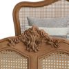 Picture of Gilbert French Provincial Rattan & Wood Bed Frame