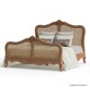 Picture of Gilbert French Provincial Rattan & Wood Bed Frame