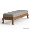 Picture of Gilbert French Provincial Upholstered Bedroom Bench