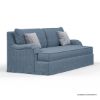 Picture of Augusta Patterned Loveseat Skirted Sofa