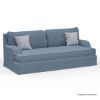 Picture of Augusta Patterned Loveseat Skirted Sofa
