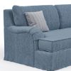 Picture of Augusta Patterned Loveseat Skirted Sofa