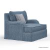 Picture of Augusta Patterned Single Seater Skirted Sofa