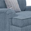 Picture of Augusta Patterned Single Seater Skirted Sofa