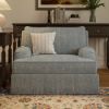 Picture of Augusta Patterned Single Seater Skirted Sofa