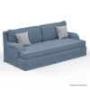 Picture of Augusta Patterned Skirted 3 Piece Sofa Set for Living Room