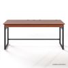 Picture of Fargo Industrial Home Office Computer Desk with File Cabinet