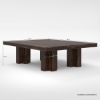 Picture of Dallas Ranch Solid Wood Grand Dining Table Set for 14
