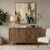Picture of Ponce Ribbed Front Mid Century Modern Sideboard