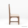 Picture of Flint Rustic Farmhouse Upholstered Armless Dining Chair