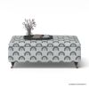 Picture of Soho Printed Fabric Ottoman Coffee Table with Storage