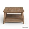Picture of Pilsen Solid Teak 2 Tier Outdoor Coffee Table with Storage