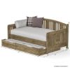 Picture of Lorient Farmhouse Twin Daybed with Trundle