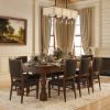 Picture of Adelanto Rustic Dark Teak Wood Rectangle Dining Table