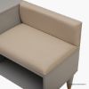 Picture of Arecibo Modern Light Gray Small Entryway Bench with Storage