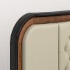 Picture of Amos Extended Curved Headboard Platform Bed Frame with Storage