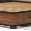 Picture of Amos Extended Curved Headboard Platform Bed Frame with Storage