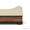 Picture of Amos Sleigh-Style Velvet Upholstered Bedroom Bench