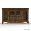 Picture of Casablanca Solid Wood & Iron Fretwork Buffet Sideboard with Drawers