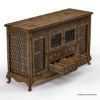 Picture of Casablanca Solid Wood & Iron Fretwork Buffet Sideboard with Drawers
