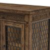 Picture of Casablanca Solid Wood & Iron Fretwork Buffet Sideboard with Drawers