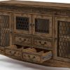 Picture of Casablanca Solid Wood & Iron Fretwork Buffet Sideboard with Drawers